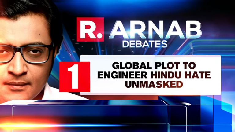 Watch: Arnab Goswami explains the meaning of Hindutva as he exposes Hindumisia of the left-liberal lobby