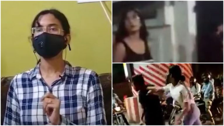 Another video of ‘Lucknow traffic girl’ goes viral, seen threatening neighbours over wall colour and International drones: Watch