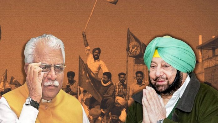 ML Khattar hits back at Amarinder Singh over 'anti-farmer' remarks
