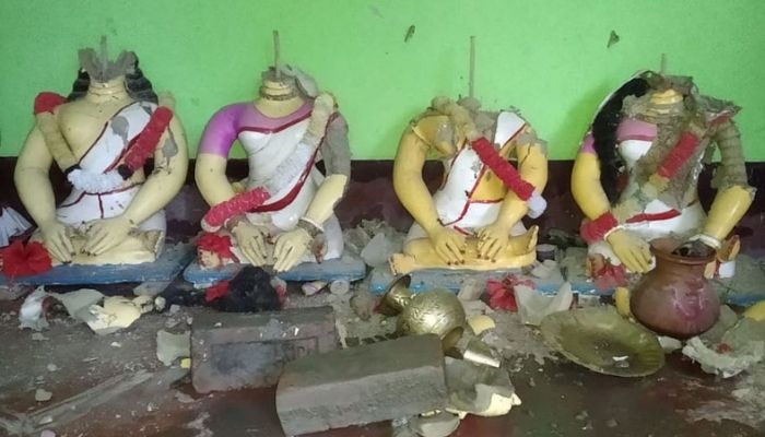 Bangladesh: Islamists destroy 4 temples, attack shops and homes of Hindus objecting to Hindu religious procession near mosque