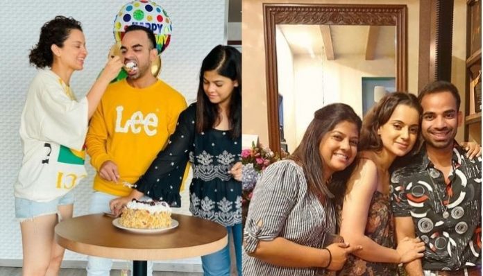 Trolls share picture of Kangana Ranaut with her manager Rizwan