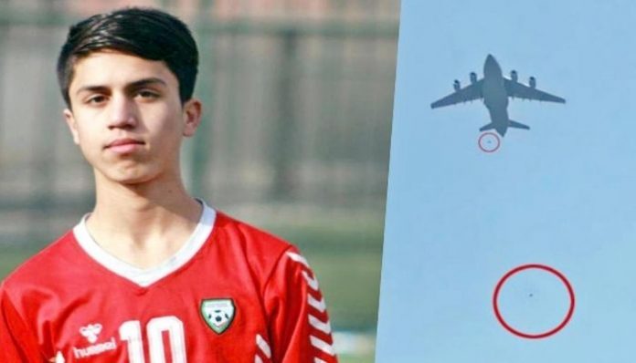 The young Afghan footballer who fell to his death while escaping Taliban