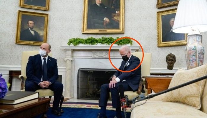 Was Joe Biden sleeping? Netizens speculate whether the US President fell asleep during meeting with Israeli PM