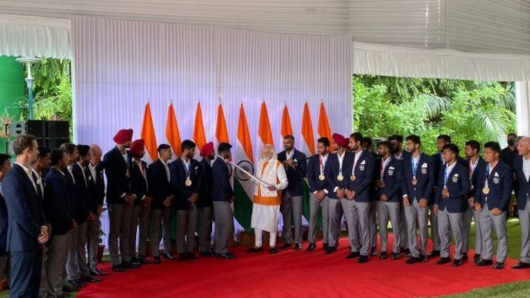 From choorma and ice-cream to taking a promise from players: Here’s what PM Modi said to the Tokyo returned athletes