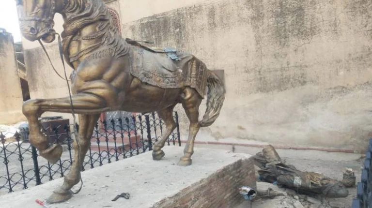 Pakistan: Statue of Maharaja Ranjit Singh vandalized in Lahore fort, third such attack