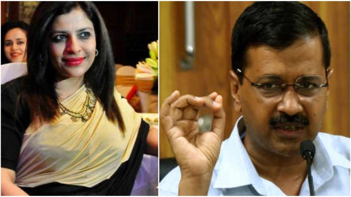 Shazia Ilmi Arvind Kejriwal