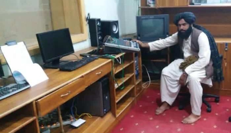 Taliban captures TV and radio stations in Afghanistan to broadcast threats and warnings and to also propagate the ‘Voice of Shariah’