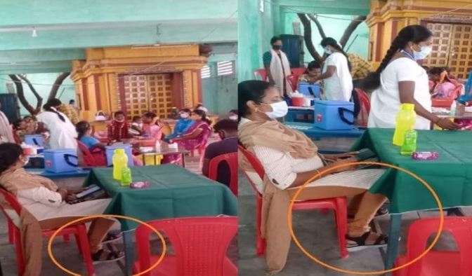 Tamil Nadu: Christian doctor refuses to remove footwear inside Hindu temple, villagers refuse to get vaccinated in protest