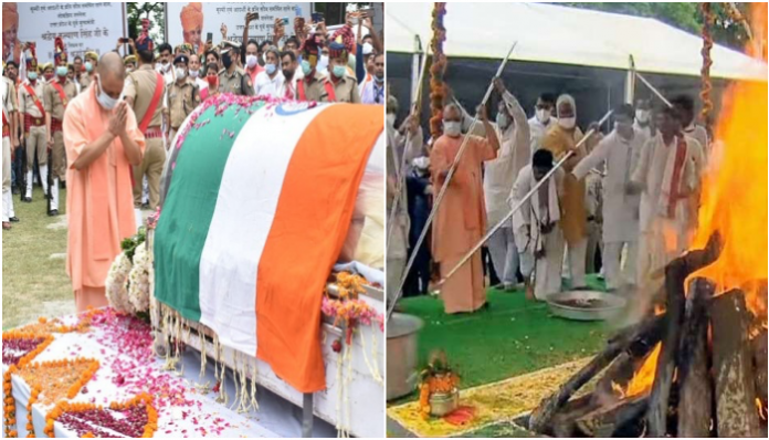 Kalyan Singh's son Rajveer Singh expresses gratitude to UP CM Yogi Adityanath for staying by the family on his father's demise as an elder son