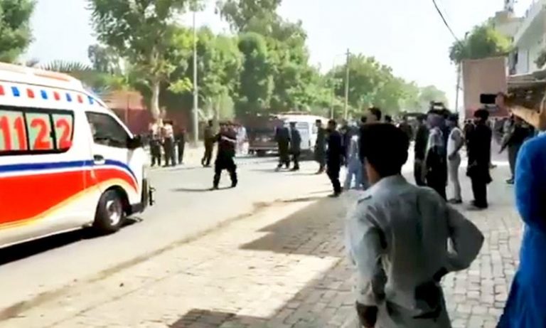Shia procession attacked in Pakistan on Muharram, 3 killed and 59 injured in the bomb blast