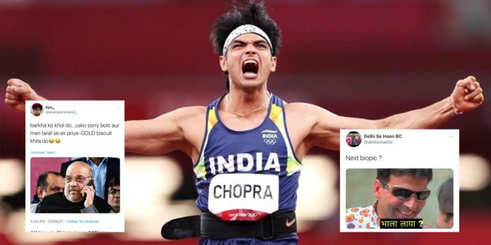 Memes break the internet as Neeraj Chopra wins a historic gold medal