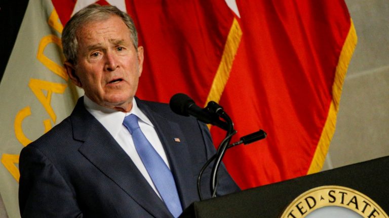 Freudian slip of the century: Former US President George Bush says invasion of Iraq was wholly unjustified, ‘corrects’ it to Ukraine a second later