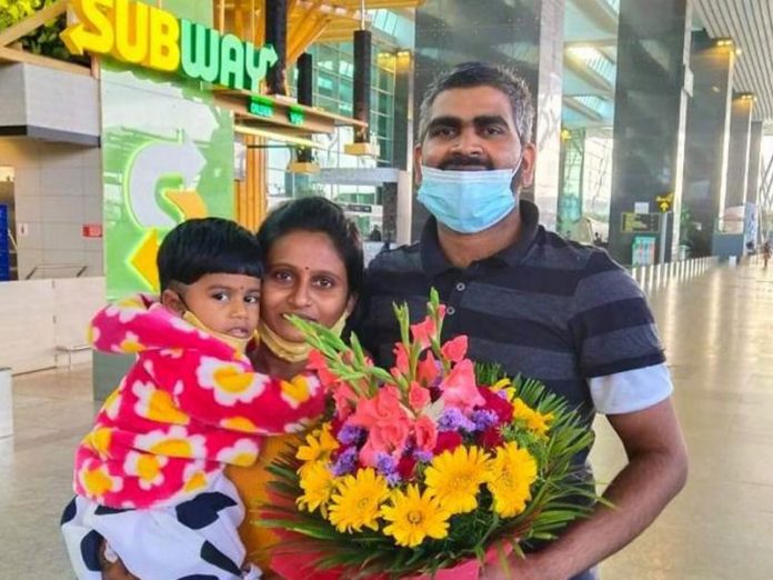 Harish Mangera with family