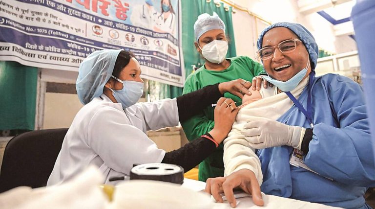 The four phases of global media coverage of India’s vaccination program
