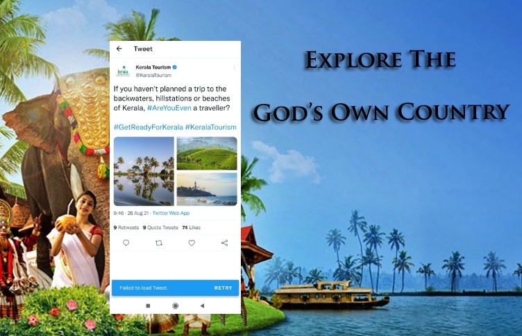 Kerala Tourism urges people to visit the state amid unhinged COVID pandemic wave, deletes tweet