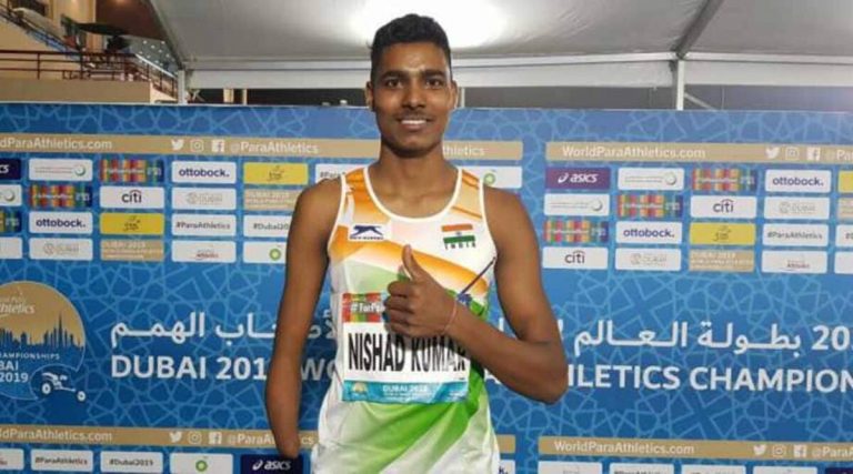 Tokyo Paralympics: Nishad Kumar wins silver in High Jump T47