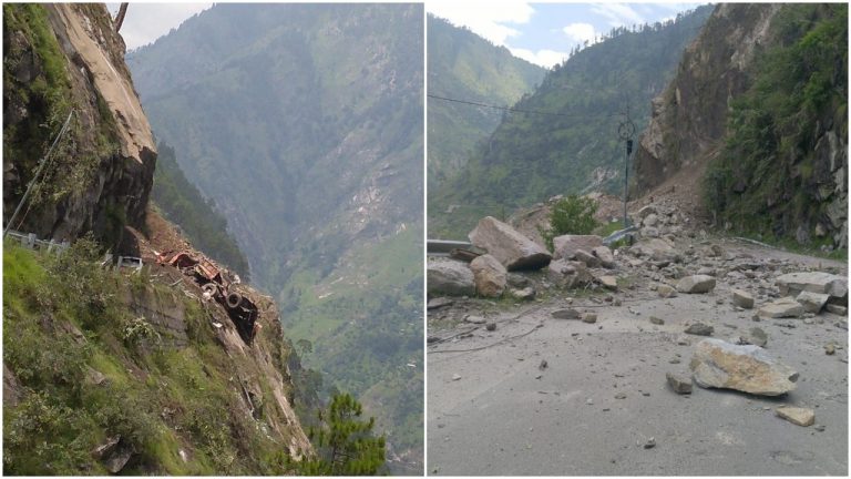 Himachal Pradesh: Two dead and around 40 people feared buried due to landslides in Kinnaur, ITBP launches rescue operation
