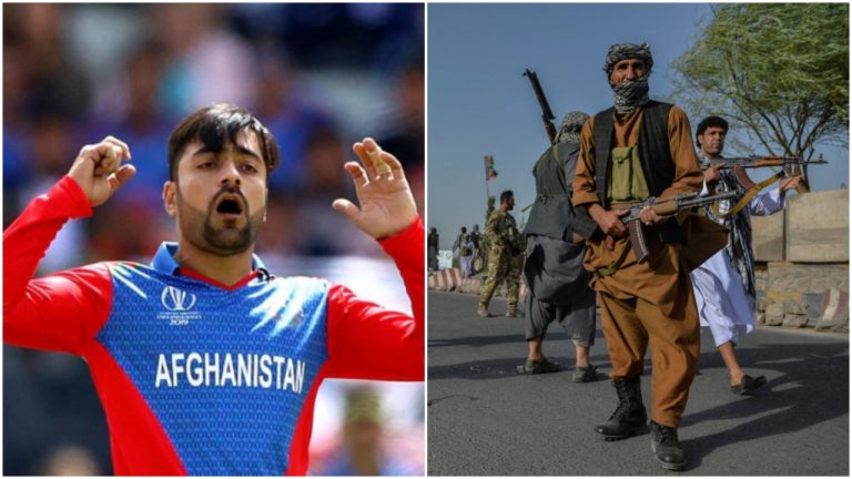 Afghanistan cricketer Rashid Khan pleads global community to not ‘leave them in chaos’ as Taliban comes knocking