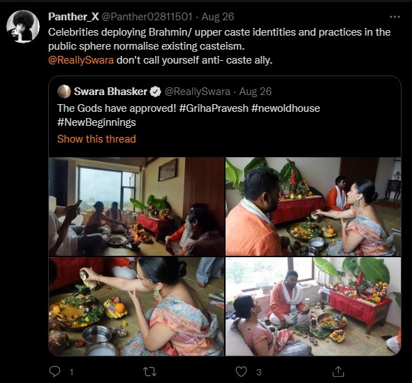 Swara Bhasker cancelled