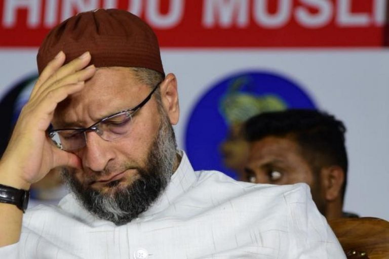 Two FIRs filed against Asaduddin Owaisi on charges of attempting to disturb communal harmony and disrespecting the national flag