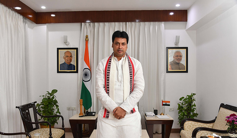 ‘I am the tiger, not court’: Tripura CM Biplab Deb advises officers not to fear contempt of court cases while implementing govt orders