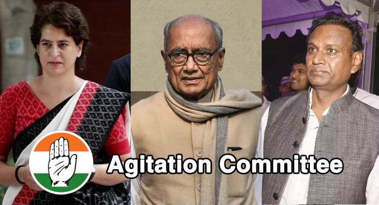 Congress party forms ‘agitation committee’ led by Digvijay Singh with Priyanka Gandhi, Udit Raj and others as members