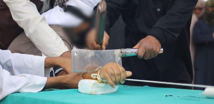 Kabul mosque announces amputation of hands for people caught in theft