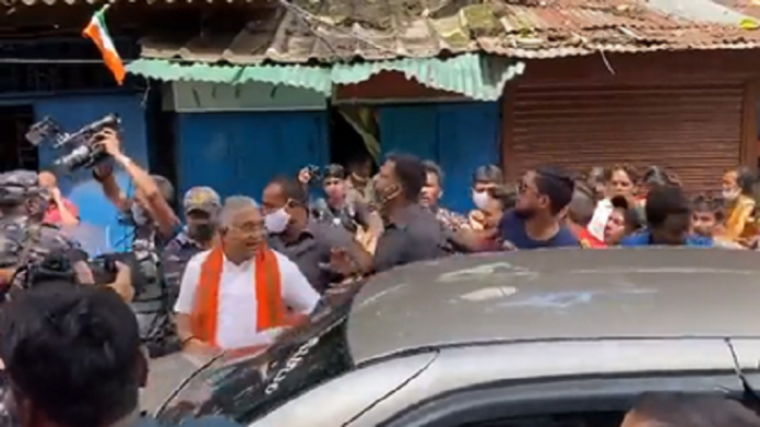 TMC workers attack BJP's national VP Dilip Ghosh before Bhowanipore by-poll, video emerges: Here's how it happened