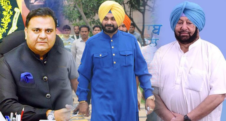 Pakistani Minister Fawad Chaudhry defends Navjot Singh Sidhu after Amarinder Singh said Sidhu is national security threat