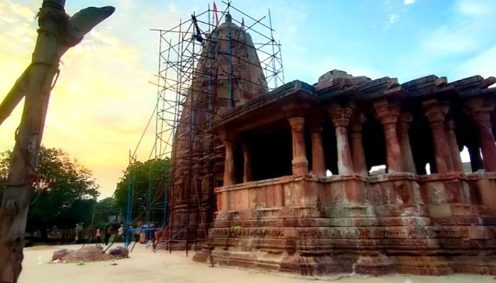 Gujarat: ASI restores Shikhara of ancient Galteshwar Mahadev temple, flag hoisted for the first time in centuries