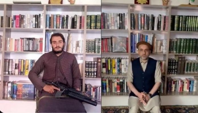 Taliban captured the library in Panjshir from where Amrullah Saleh last spoke