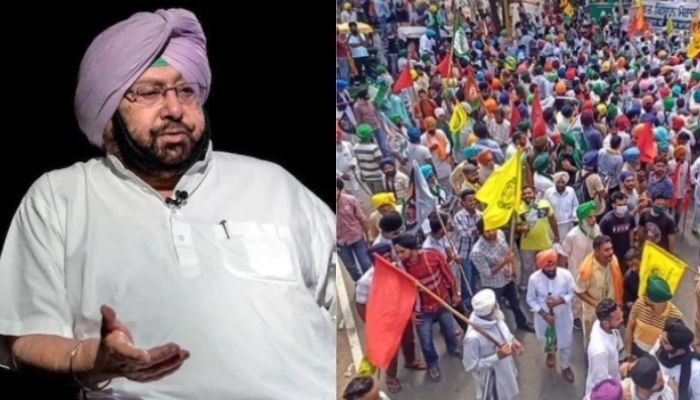 Amarinder Singh instigates farmers to agitate in Delhi and Haryana, says protests in Punjab are not in state’s interest