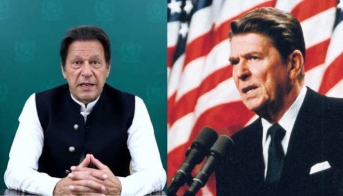 Pakistan PM Imran Khan lies at the United Nations, falsely claims that former US President Ronald Reagan called Talibs equal to founding members