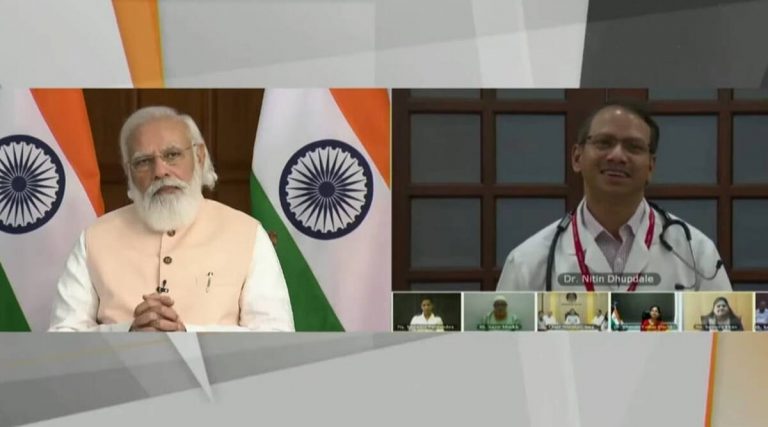 Vaccines often cause side effects, a political party getting fever after 2.5 crore doses administered in a day: PM Modi takes a jibe at Congress