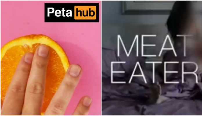 PETA shares cringe sexual videos to promote veganism