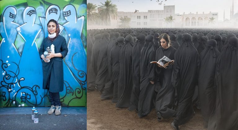 Fact Check: Old image from Czech magazine goes viral claiming to be the creation of Afghan graffiti artist Shamsia Hassani