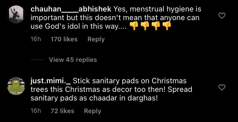 NGO Anivarya gets slammed for Ganesh Murthi holding sanitary napkins