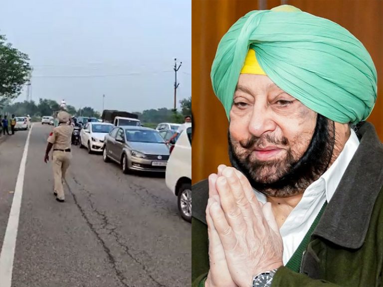 VVIP culture: Punjab CM Amarinder Singh’s convoy to his farmhouse blocks traffic for commoners on the highway