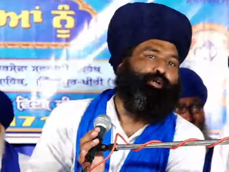 Kathavachak Bhai Davinder Singh hails Taliban during preaching in Gurudwara, urges Sikhs to revolt against Indian govt