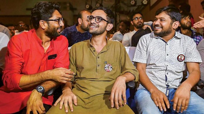 Islamist apologists claim Delhi riots accused Umar Khalid didn't get to join Congress because he is Muslim, unlike Kanhaiya Kumar, Jignesh Mewani