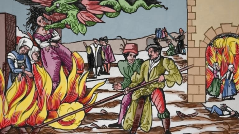 ‘We have come to civilize you,’ said the colonisers who were roasting men and women alive on stakes over accusations of witchcraft