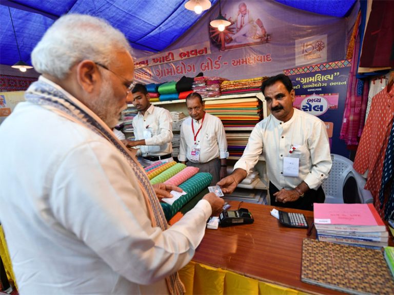 PM Modi calls for record-breaking sale of Khadi on October 2, roots for ‘vocal for local’ in his Mann Ki Baat address