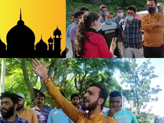 Illegal Mosque near Tehri dam, locals demand removal