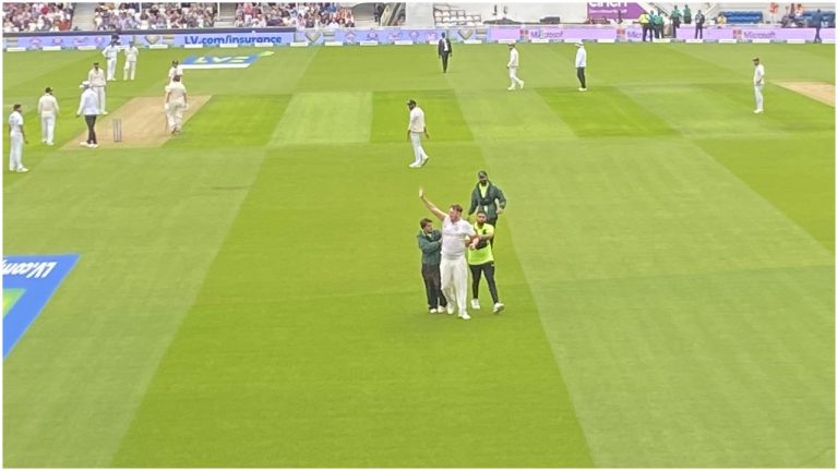 Watch: Jarvo 69 is back, makes pitch invasion for the 3rd time during the India-England Test series at Oval
