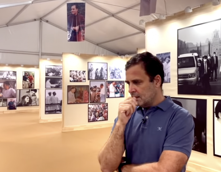 “Pilot’s imagination isn’t blocked by roads, railway lines,” and other gems of Rahul Gandhi in this bizarre monologue where he blames his uncle for own death