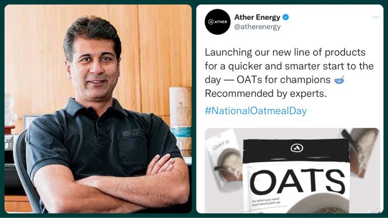 Rajiv Bajaj says legacy companies eat ‘OATS’ for breakfast, gets a witty response by Ather Energy: Here is what happened
