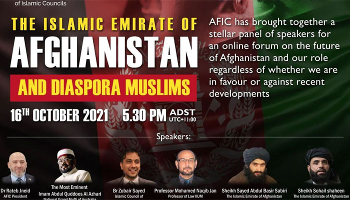 Australia’s top Islamic body invites Taliban to address Australian Muslims via live webinar, draws criticism