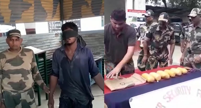 BSF nabs Pakistani drug smuggler at Indo-Pakistan border near Amritsar, over 6 kg of heroin recovered