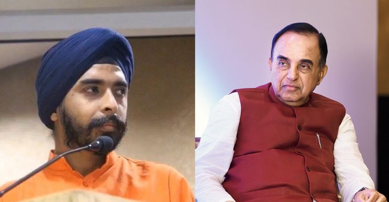 Delhi BJP leader Tajinder Pal Singh Bagga sends defamation notice to BJP MP Subramanian Swamy: Read details
