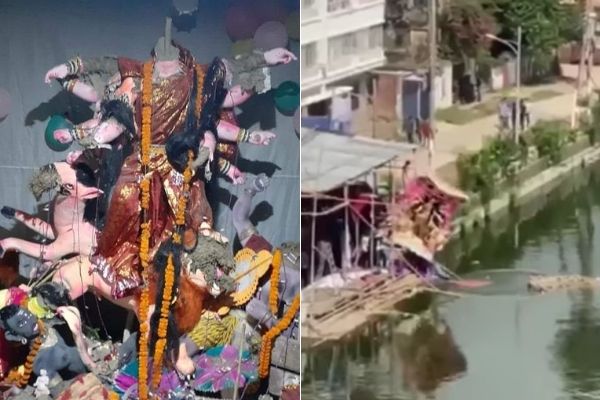 Bangladesh: Durga Puja pandals vandalised, violence unleashed against Hindus over a Facebook rumour